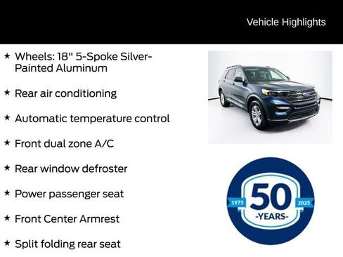 Certified 2024 Ford Explorer XLT w/ Equipment Group 202A AWD/4WD image 11