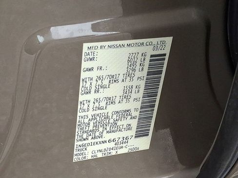 Used 2022 Nissan Frontier PRO-4X image 29