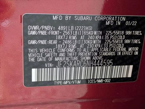 Used 2022 Subaru Forester Touring w/ Popular Package #3 AWD/4WD image 26
