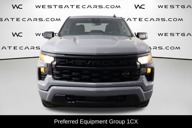 Used 2024 Chevrolet Silverado 1500 Custom w/ LPO, Dark Essentials Package RWD image 2