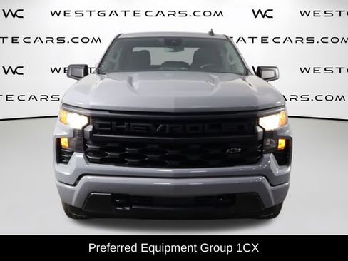 Used 2024 Chevrolet Silverado 1500 Custom w/ LPO, Dark Essentials Package RWD image 2