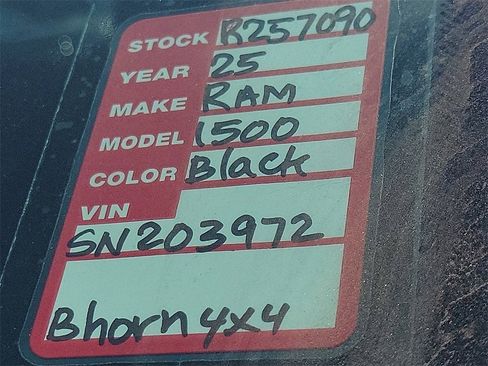 New 2025 RAM 1500 Big Horn image 23