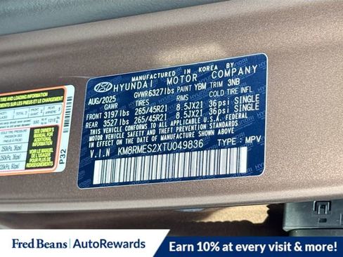 New 2026 Hyundai Palisade Calligraphy image 22