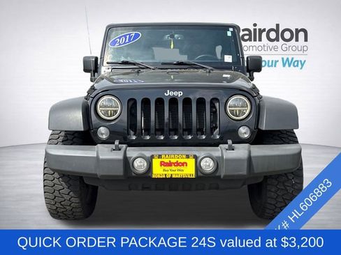 Used 2017 Jeep Wrangler Unlimited Sport w/ Quick Order Package 24S AWD/4WD image 2