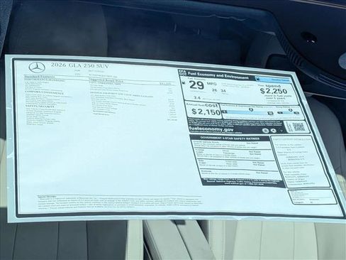 New 2026 Mercedes-Benz GLA 250 image 16