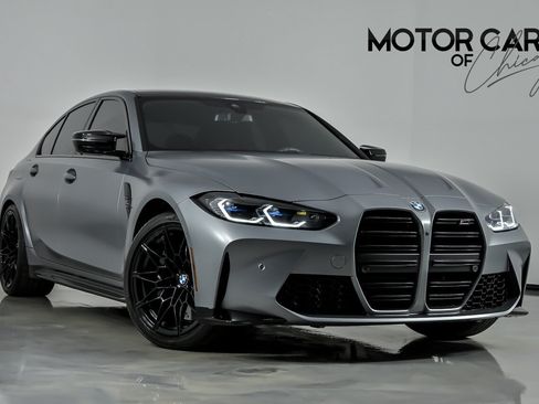 Used 2023 BMW M3 Competition w/ Executive Package AWD/4WD image 1