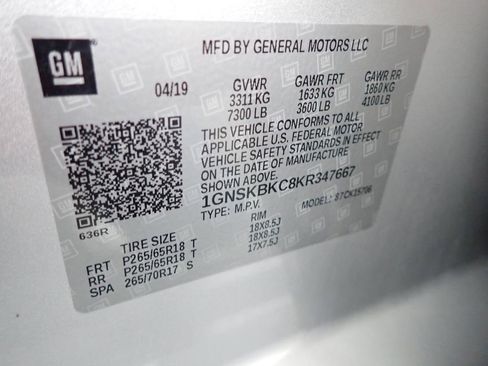 Used 2019 Chevrolet Tahoe LT AWD/4WD image 52