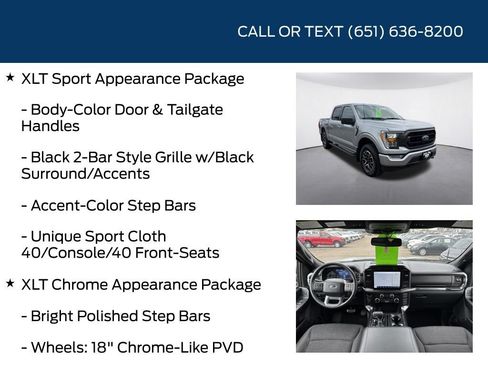 Used 2023 Ford F150 XLT w/ Equipment Group 302A High AWD/4WD image 20