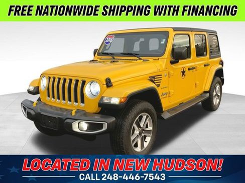 Used 2018 Jeep Wrangler Unlimited Sahara image 1