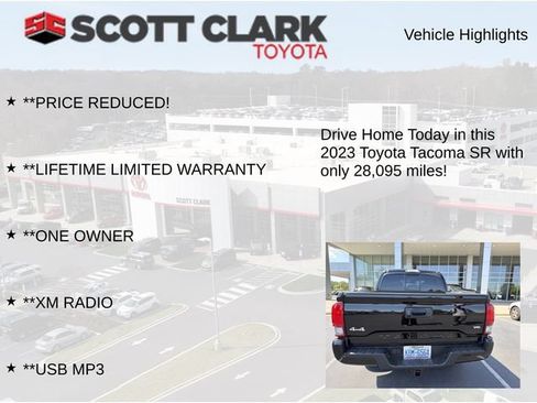 Used 2023 Toyota Tacoma SR AWD/4WD image 13