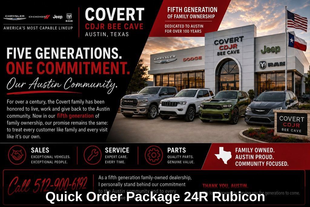 New 2025 Jeep Wrangler Unlimited Rubicon w/ Safety Group AWD/4WD image 3