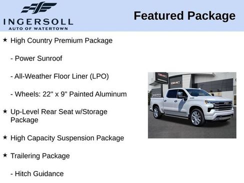 Used 2025 Chevrolet Silverado 1500 High Country w/ High Country Premium Package image 15