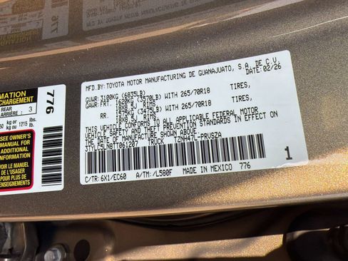 Used 2026 Toyota Tacoma 4x4 Double Cab Hybrid image 27