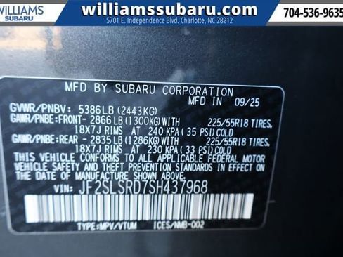 New 2025 Subaru Forester Limited image 25