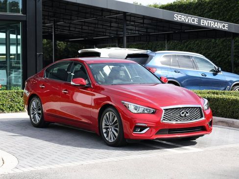 Certified 2023 INFINITI Q50 Luxe w/ Cargo Package image 2