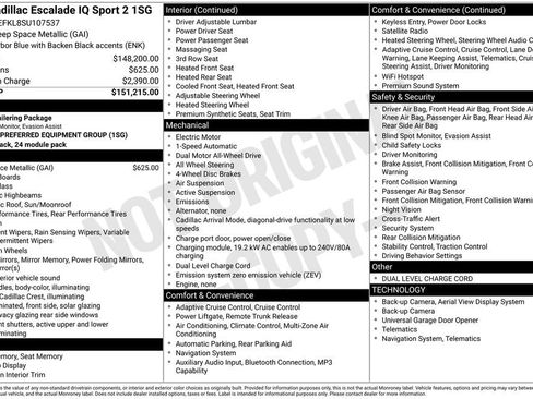 Used 2025 Cadillac Escalade IQ Sport 2 image 19