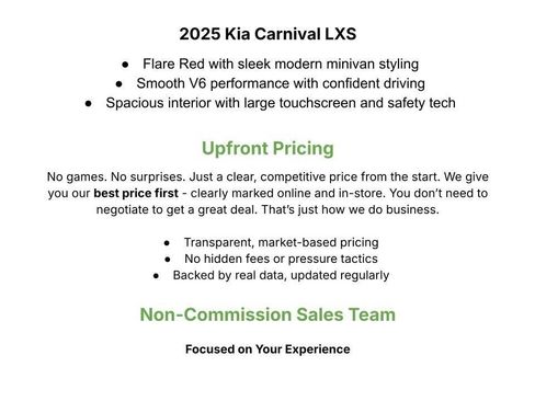 Used 2025 Kia Carnival FWD image 3