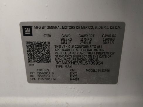 Used 2020 Chevrolet Equinox LS FWD image 33