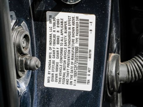 Used 2016 Honda Civic EX image 54