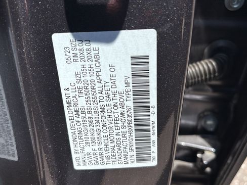 Certified 2023 Honda Pilot Elite image 16
