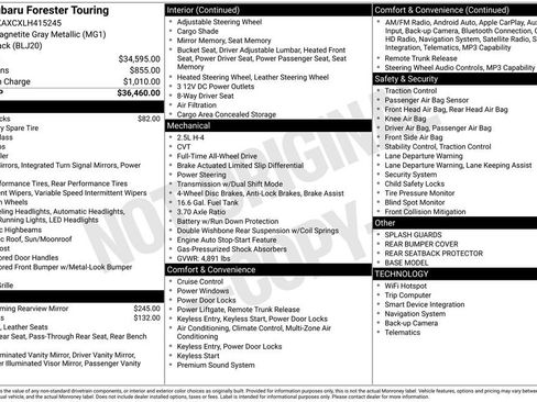 Used 2020 Subaru Forester Touring image 18