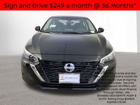 New 2025 Nissan Sentra SV w/ All-Weather Package image 26