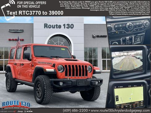 Used 2023 Jeep Wrangler Unlimited Rubicon 392 w/ Trailer Tow Package AWD/4WD image 1