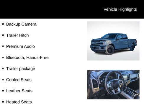 Used 2019 Ford F150 Lariat w/ Equipment Group 502A Luxury image 26