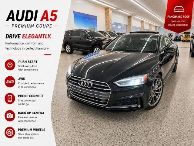Used 2018 Audi A5 2.0T Premium Plus w/ Premium Plus AWD/4WD image 1