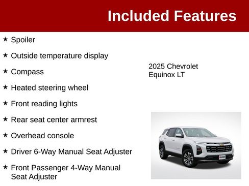 Used 2025 Chevrolet Equinox LT AWD/4WD image 4