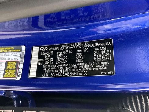 Certified 2022 Hyundai Tucson SEL w/ Cargo Package FWD image 32