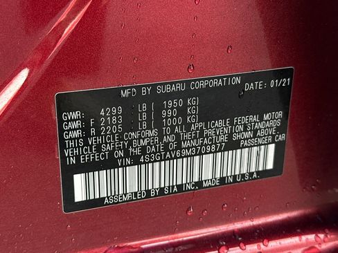 Used 2021 Subaru Impreza 2.0i Premium image 27