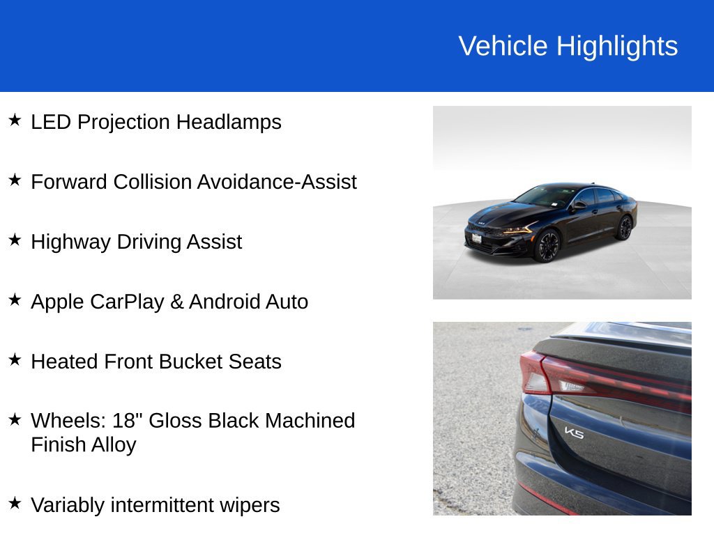 Used 2023 Kia K5 GT-Line w/ GT-Line Premium Package AWD/4WD image 18