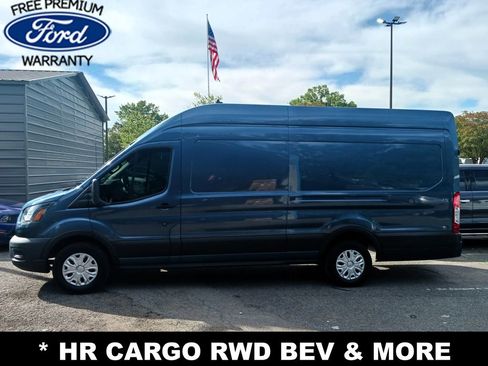 Used 2023 Ford E-Transit 148 High Roof Extended w/ Load Area Protection Package RWD image 2