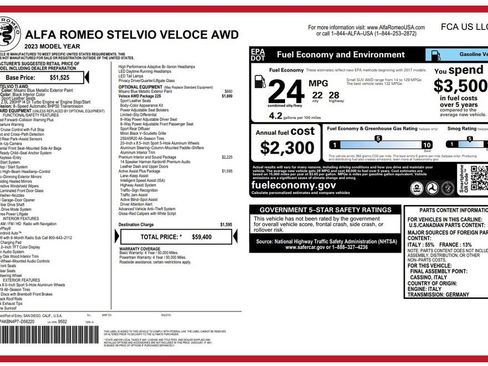 Used 2023 Alfa Romeo Stelvio Veloce image 5