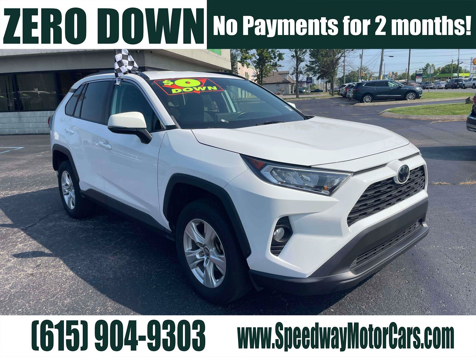 Used 2021 Toyota RAV4 XLE AWD/4WD image 1