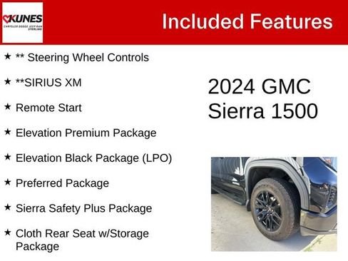 Used 2024 GMC Sierra 1500 Elevation w/ Elevation Premium Package AWD/4WD image 5