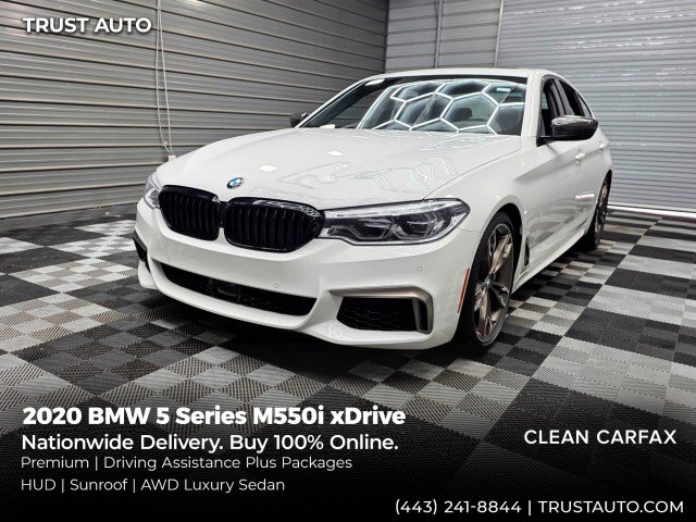 Used 2020 BMW M550i xDrive AWD/4WD image 1