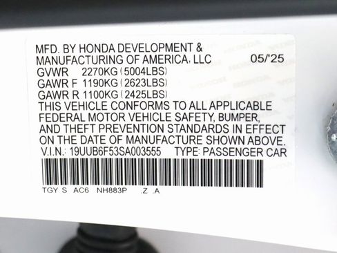 Certified 2025 Acura TLX A-Spec Package image 26