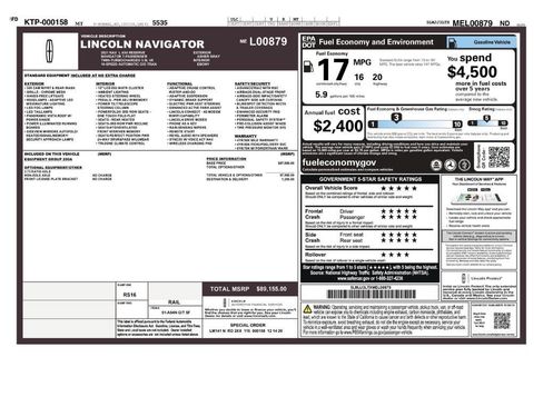 Used 2021 Lincoln Navigator L Reserve image 2