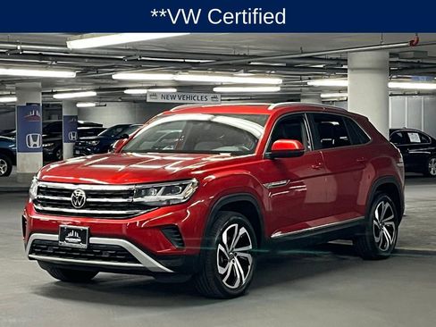Used 2022 Volkswagen Atlas Cross Sport SEL w/ Cross Sport MDO Package AWD/4WD image 3