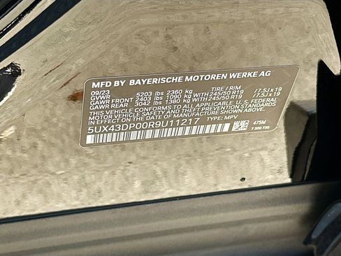 Certified 2024 BMW X3 sDrive30i w/ Convenience Package image 39