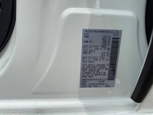 New 2026 Nissan Frontier SV w/ All-Weather Content Package AWD/4WD image 24