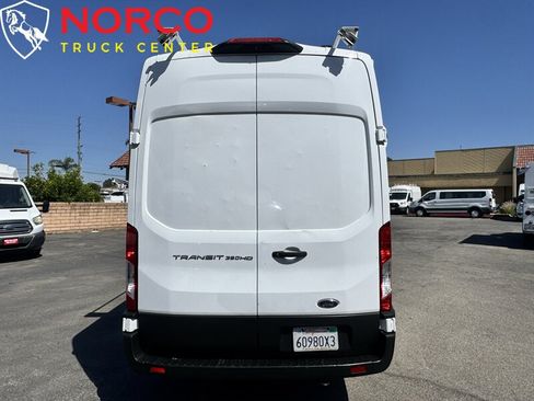 Used 2023 Ford Transit 350 148 High Roof Extended w/ Fleet Safety Package RWD image 10