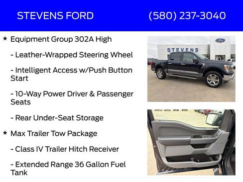 Used 2022 Ford F150 XLT w/ Equipment Group 302A High image 18