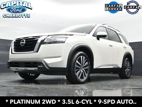 Used 2022 Nissan Pathfinder Platinum w/ Cargo Package FWD image 22
