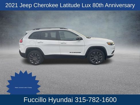 Used 2021 Jeep Cherokee Latitude Lux 80th Anniv w/ Quick Order Package 26U 80TH AWD/4WD image 4
