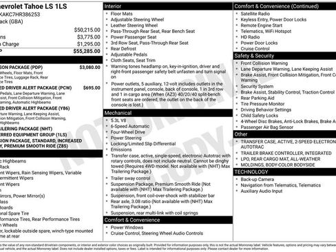 Used 2017 Chevrolet Tahoe LS w/ All-Season Package image 20