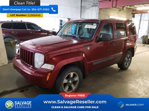 Used 2008 Jeep Liberty Sport w/ Popular Equipment Group AWD/4WD image 1