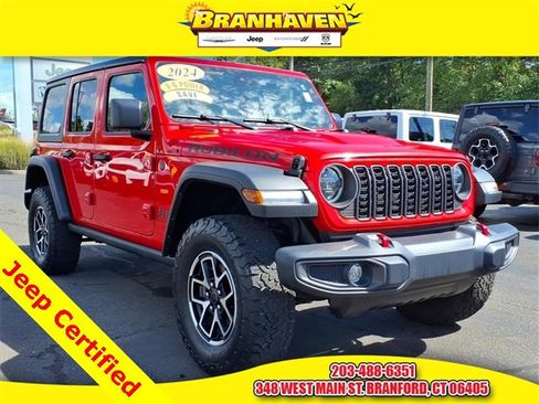 Certified 2024 Jeep Wrangler Unlimited Rubicon image 1